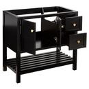 Signature Hardware Black 36 in. Floor Mount Vanity 