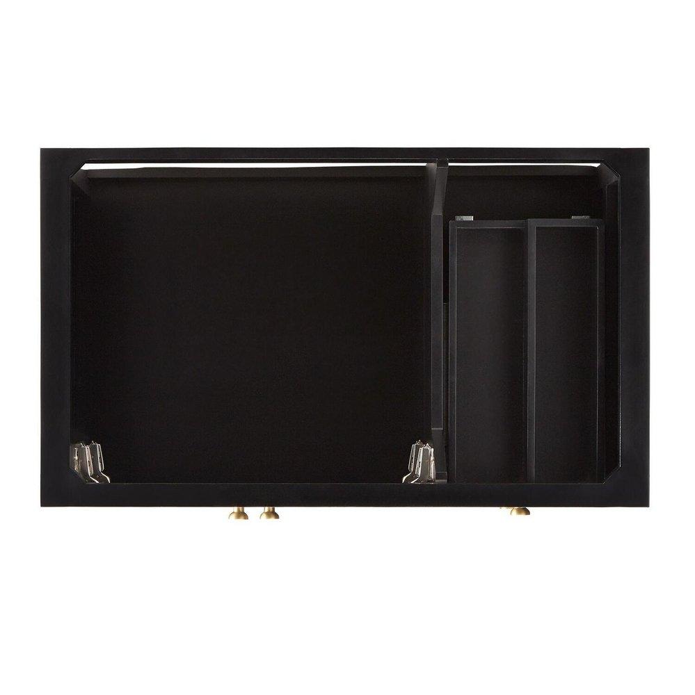 Signature Hardware Black 36 in. Floor Mount Vanity 