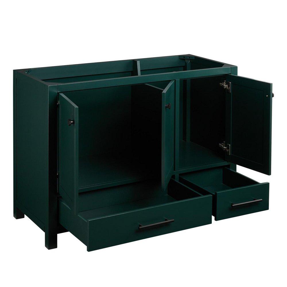 Signature Hardware Green 48 in. Floor Mount Vanity 