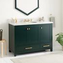 Signature Hardware Green 48 in. Floor Mount Vanity 