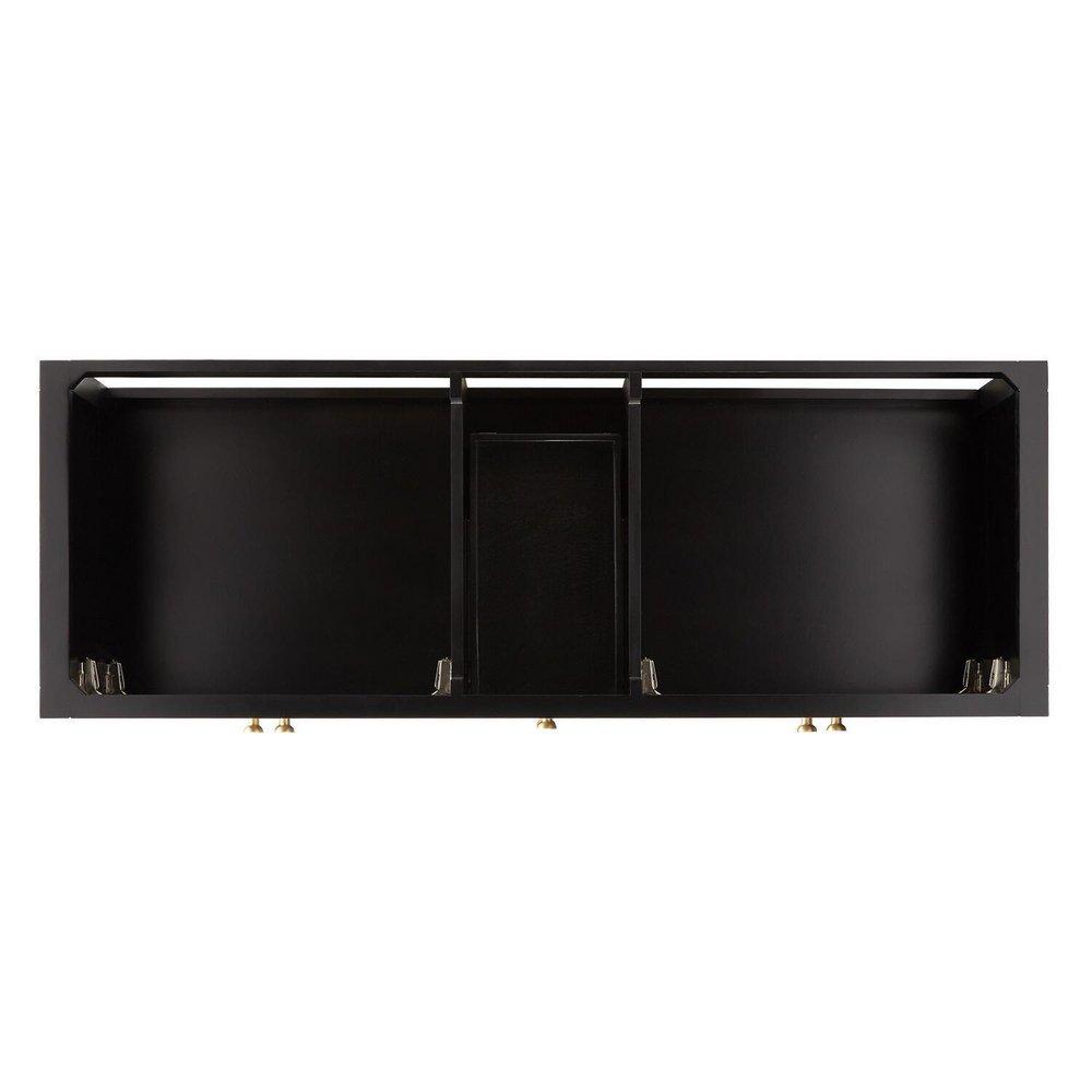 Signature Hardware Black 60 in. Floor Mount Vanity 