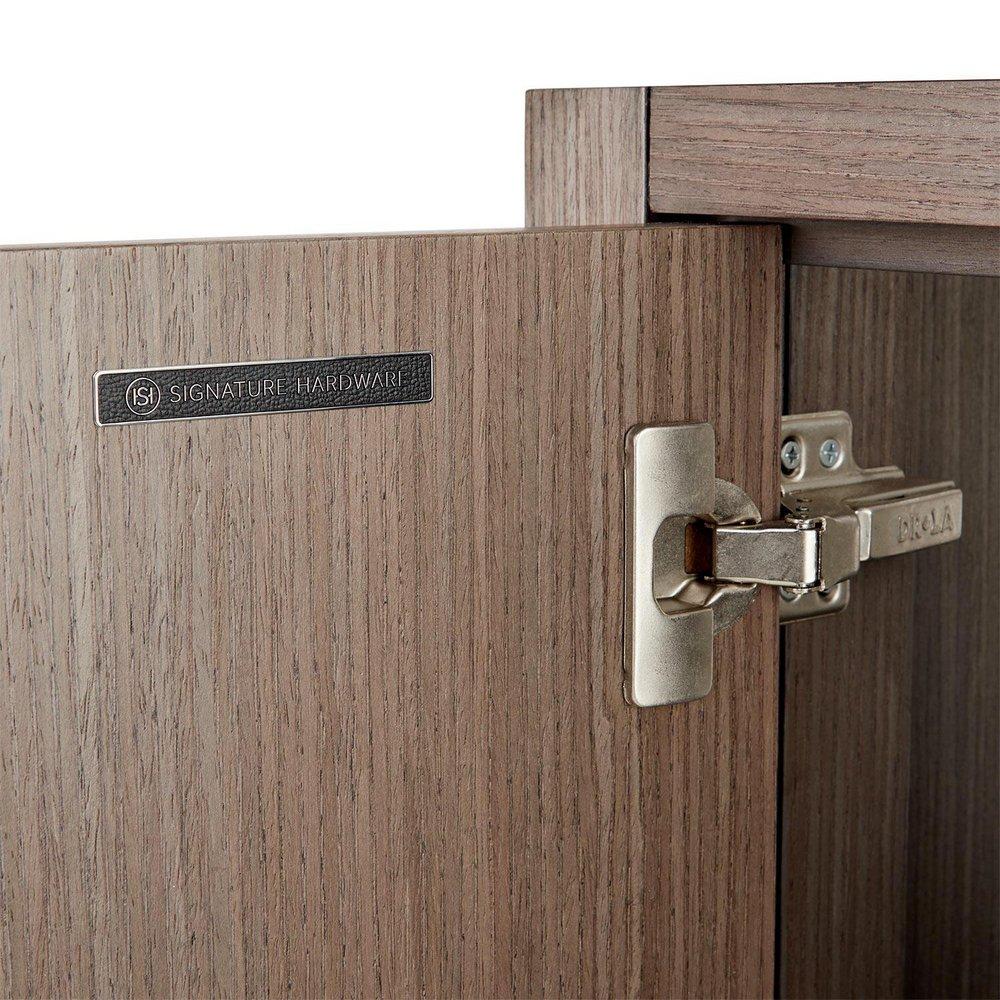 Signature Hardware Ash Brown 36 in. Floor Mount Vanity 