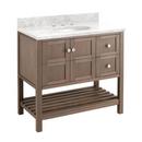Signature Hardware Ash Brown 36 in. Floor Mount Vanity 