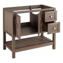 Signature Hardware Ash Brown 36 in. Floor Mount Vanity 