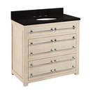 Signature Hardware Whitewash Pine 36 in. Floor Mount Vanity 