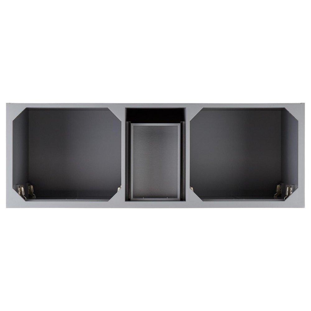 Signature Hardware Grey 59-1/4 in. Floor Mount Vanity 