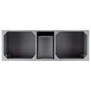Signature Hardware Grey 59-1/4 in. Floor Mount Vanity 