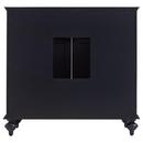 Signature Hardware Vintage Navy Blue 36-1/4 in. Floor Mount Vanity 