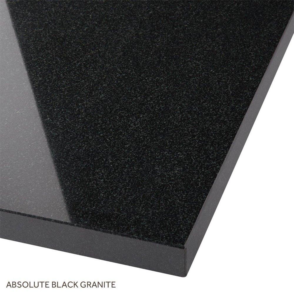 Signature Hardware Absolute Black 36 in. Floor Mount Vanity 