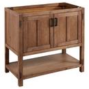 Signature Hardware Absolute Black 36 in. Floor Mount Vanity 