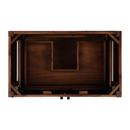 Signature Hardware Absolute Black 36 in. Floor Mount Vanity 