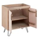 Signature Hardware Blush/Whitewash 30-1/8 in. Floor Mount Vanity 