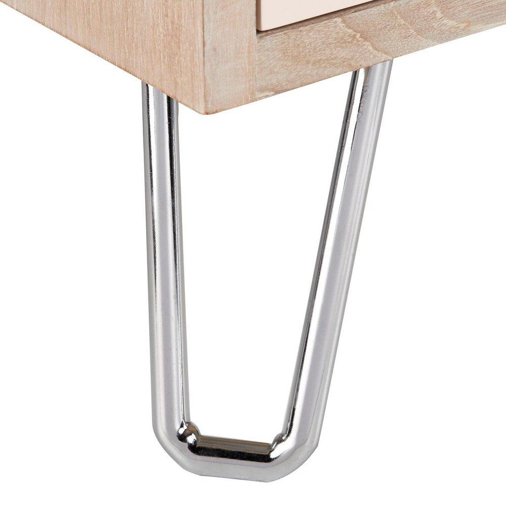 Signature Hardware Blush/Whitewash 30-1/8 in. Floor Mount Vanity 