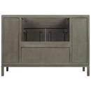 Signature Hardware Grey Wash 48 in. Floor Mount Vanity 