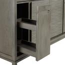 Signature Hardware Grey Wash 48 in. Floor Mount Vanity 