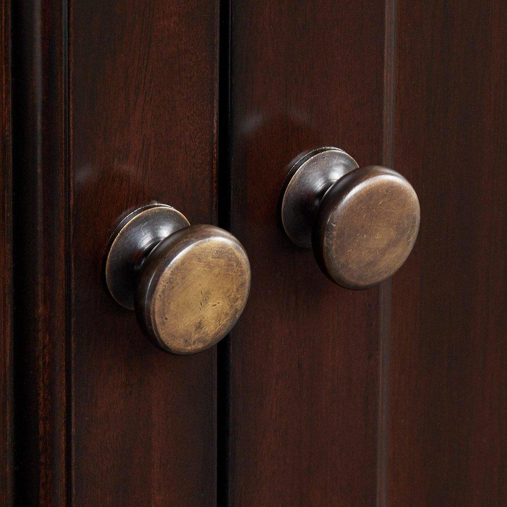 Signature Hardware Dark Espresso 48 in. Floor Mount Vanity 