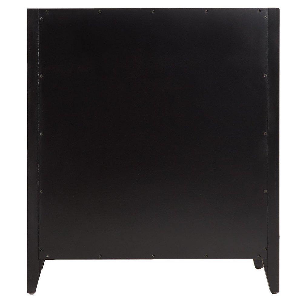 Signature Hardware Black 30 in. Floor Mount Vanity 