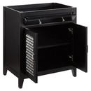 Signature Hardware Black 30 in. Floor Mount Vanity 