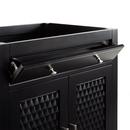 Signature Hardware Black 30 in. Floor Mount Vanity 