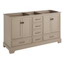 Signature Hardware Taupe 59-1/4 in. Floor Mount Vanity 