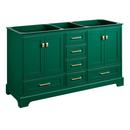 Signature Hardware Emerald Green 59-1/4 in. Floor Mount Vanity 