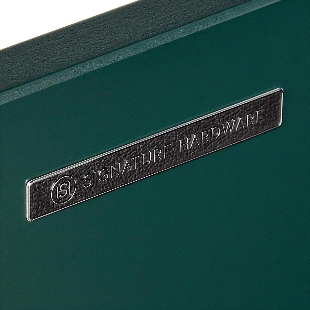 Signature Hardware Hunter Green/White 48 in. Floor Mount Vanity 