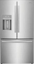 22.6 cu. ft. Counter Depth and French Door Refrigerator in Stainless Steel