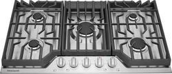 5-Burner 18000 BTU Sealed Cooktop in Stainless Steel