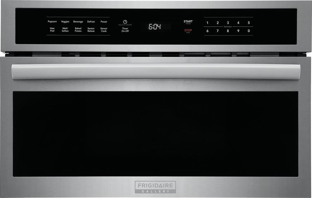 Frigidaire Stainless Steel 19-5/8 x 19-5/16 in. 950W 15A 1.6 cu. ft. Built-In Microwave 