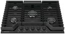 30 in. 5 Burner Sealed Gas Cooktop in Black