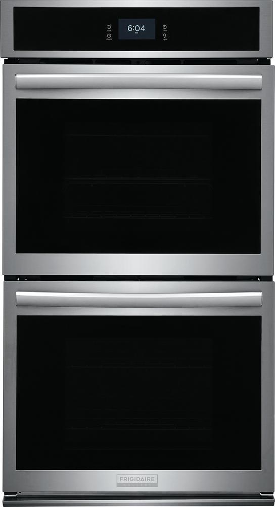 Frigidaire Stainless Steel 27 in. 7.6 cu. ft. 40A Drop Down Wall Mount Double Oven 