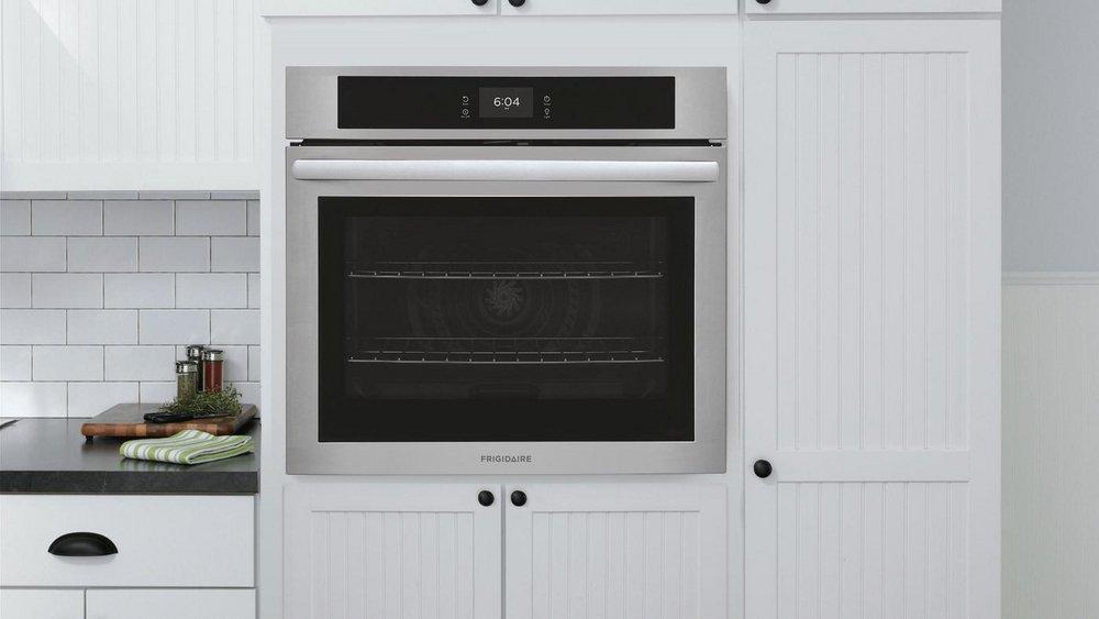 Frigidaire Stainless Steel 29-7/8 x 25-3/16 in. 20A 5.3 cu. ft. Drop Down Single Oven 