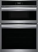 Frigidaire Gallery Stainless Steel 30 in. 40A 1.7 cu. ft. Microwave/5.3 cu. ft. Oven Drop Down Combo Oven 