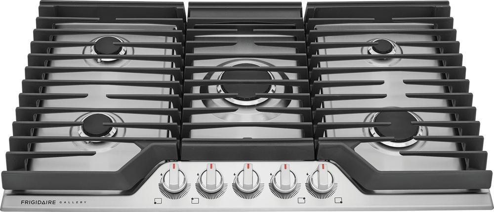 Frigidaire Stainless Steel 5-Burner 18000 BTU Sealed Cooktop 