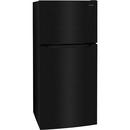 18 cu. ft. Top Freezer Refrigerator in Black 