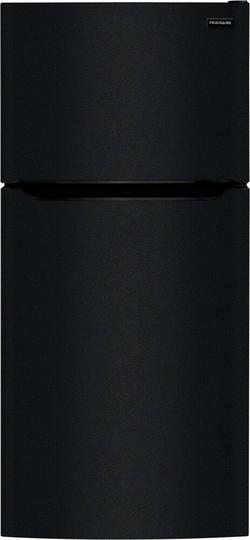 18 cu. ft. Top Freezer Refrigerator in Black