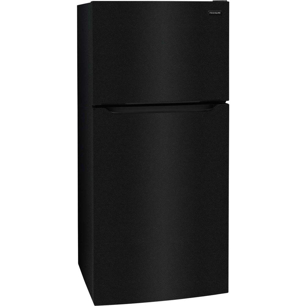 18 cu. ft. Top Freezer Refrigerator in Black 