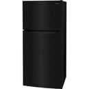 18 cu. ft. Top Freezer Refrigerator in Black 