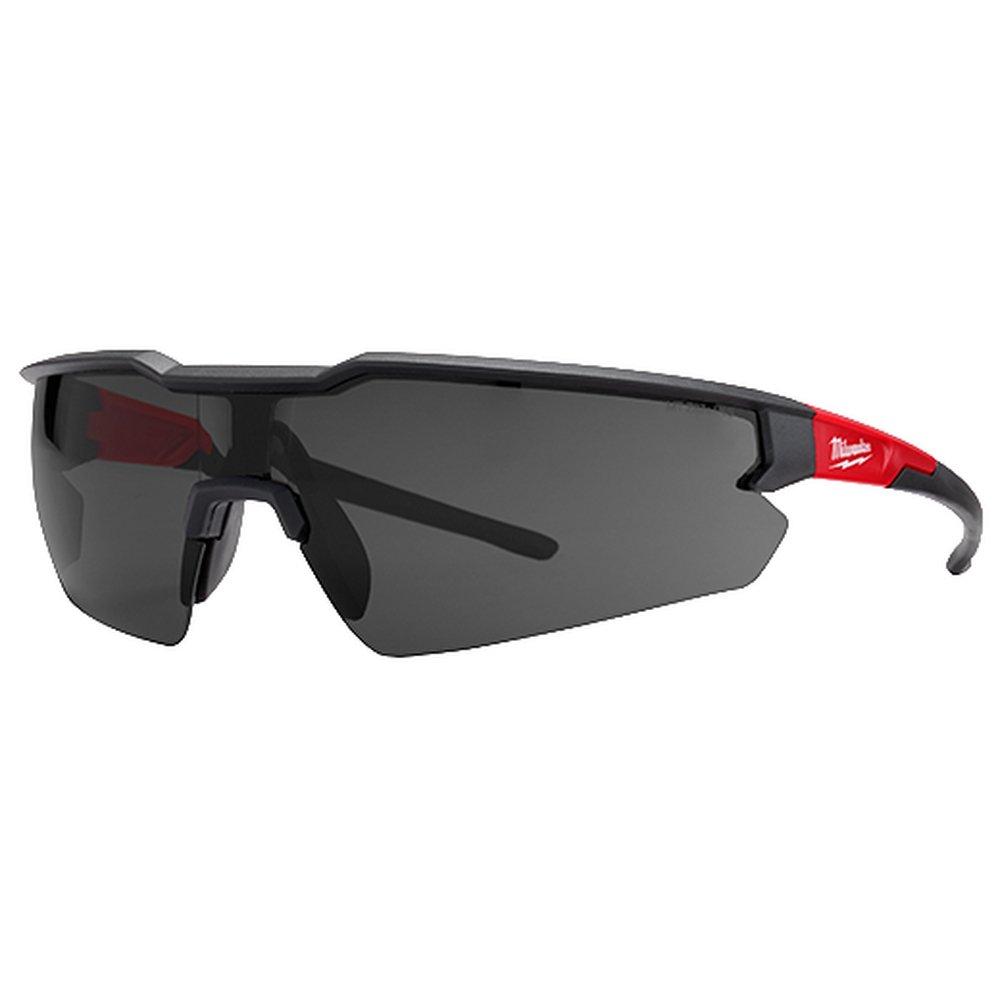 Milwaukee&reg; Red Plastic Safety Glasses 