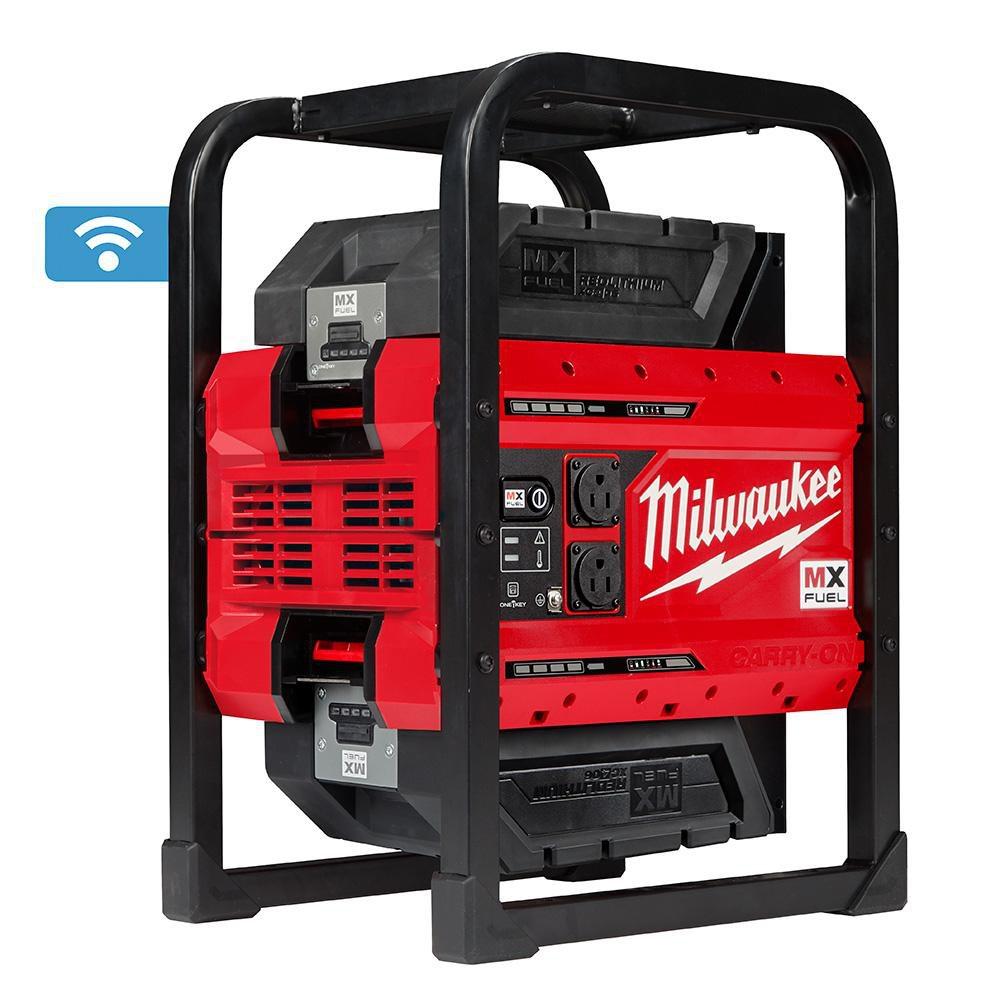 Milwaukee&reg; Black 15A Portable Generator 