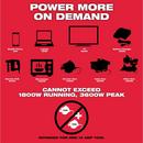 Milwaukee&reg; Black 15A Portable Generator 