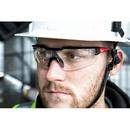 Milwaukee&reg; Red Plastic Safety Glasses 