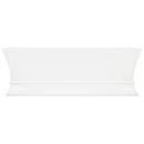 Signature Hardware White 66-15/16 x 29-1/2 in. Freestanding Bathtub with Center Drain 