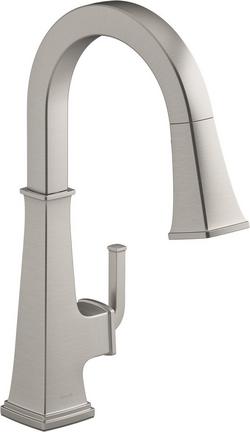 Single Handle Pull Down Kitchen Faucet in Vibrant&reg; Stainless
