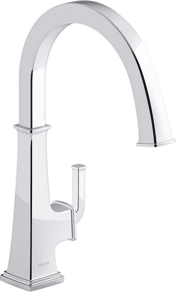 KOHLER Polished Chrome Single Handle Lever Bar Faucet 