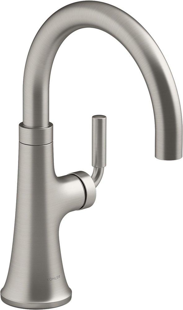 KOHLER Vibrant&reg; Stainless Single Handle Lever Bar Faucet 