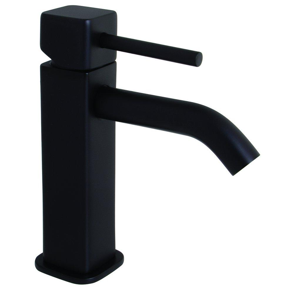 Speakman Matte Black Single Handle Monoblock Bathroom Sink Faucet 