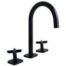 Speakman Matte Black Two Handle Widespread Bathroom Sink Faucet 