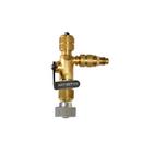 JB Industries Brass Valve Core Removal Tool with Slide Side Port 