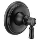 Single Handle Diverter Valve Trim in Matte Black